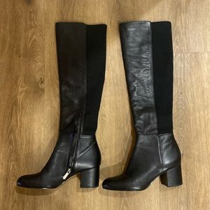Sam Edelman Leather Over The Knee Boots
